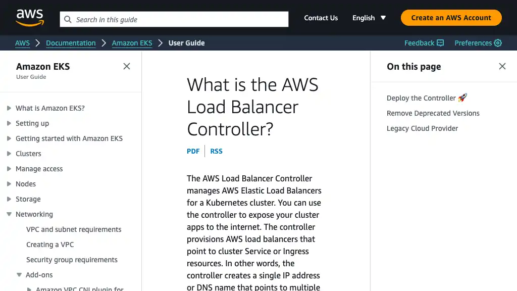 What is the AWS Load Balancer Controller? - Amazon EKS