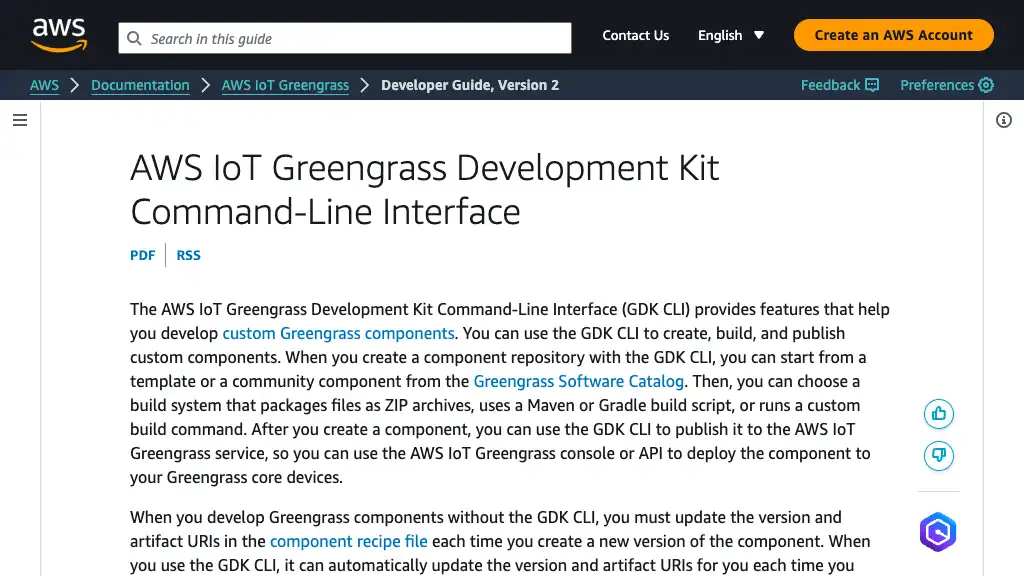 AWS IoT Greengrass Development Kit Command-Line Interface - AWS IoT Greengrass