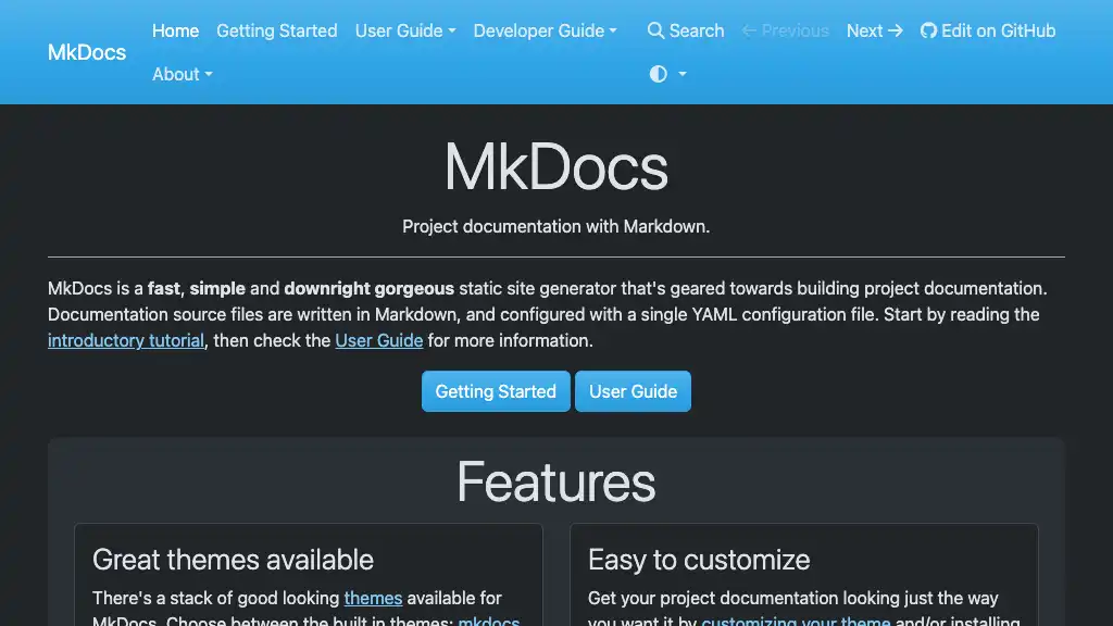 MkDocs