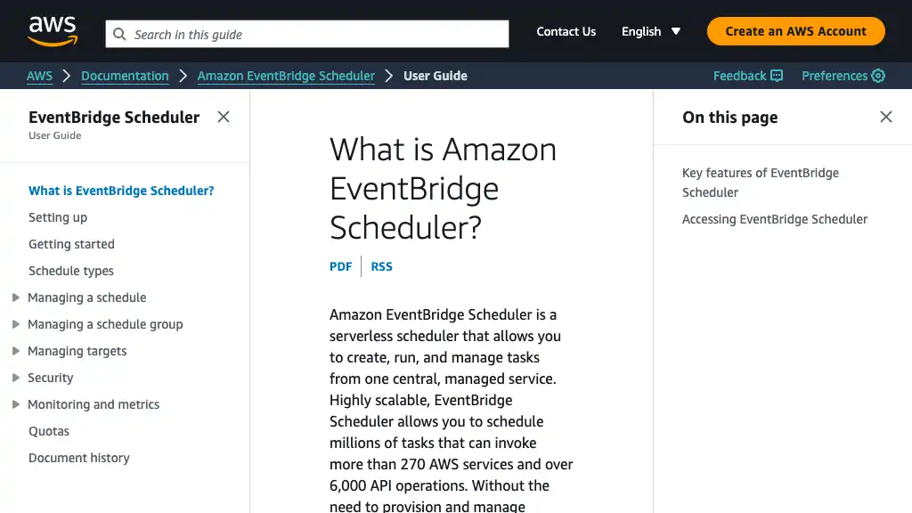 What is Amazon EventBridge Scheduler? - EventBridge Scheduler