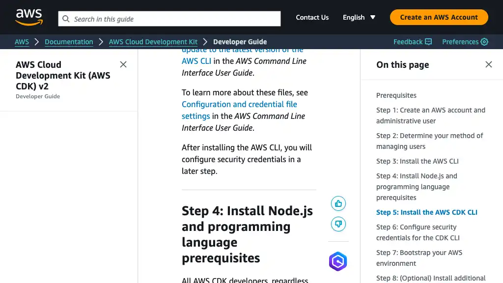 Getting started with the AWS CDK - AWS Cloud Development Kit (AWS CDK) v2